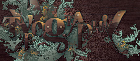 How to Create a Richly Ornate Typographic Illustration photoshop How to Create a Richly Ornate Typographic Illustration photoshop